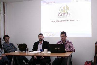 Prezentacija o zaštiti rijeka u Češkoj Republici i rezultata projekta Ekološka pravna klinika.